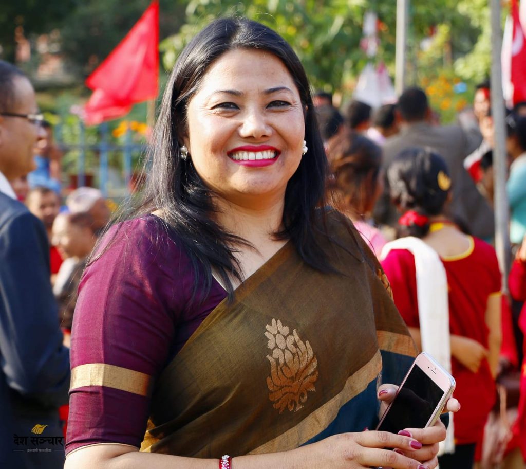 नेकपा एस सम्बद्ध मोर्चा संगठनले मन्त्री रामकुमारी झाँक्रीको राजीनामा माग गरे