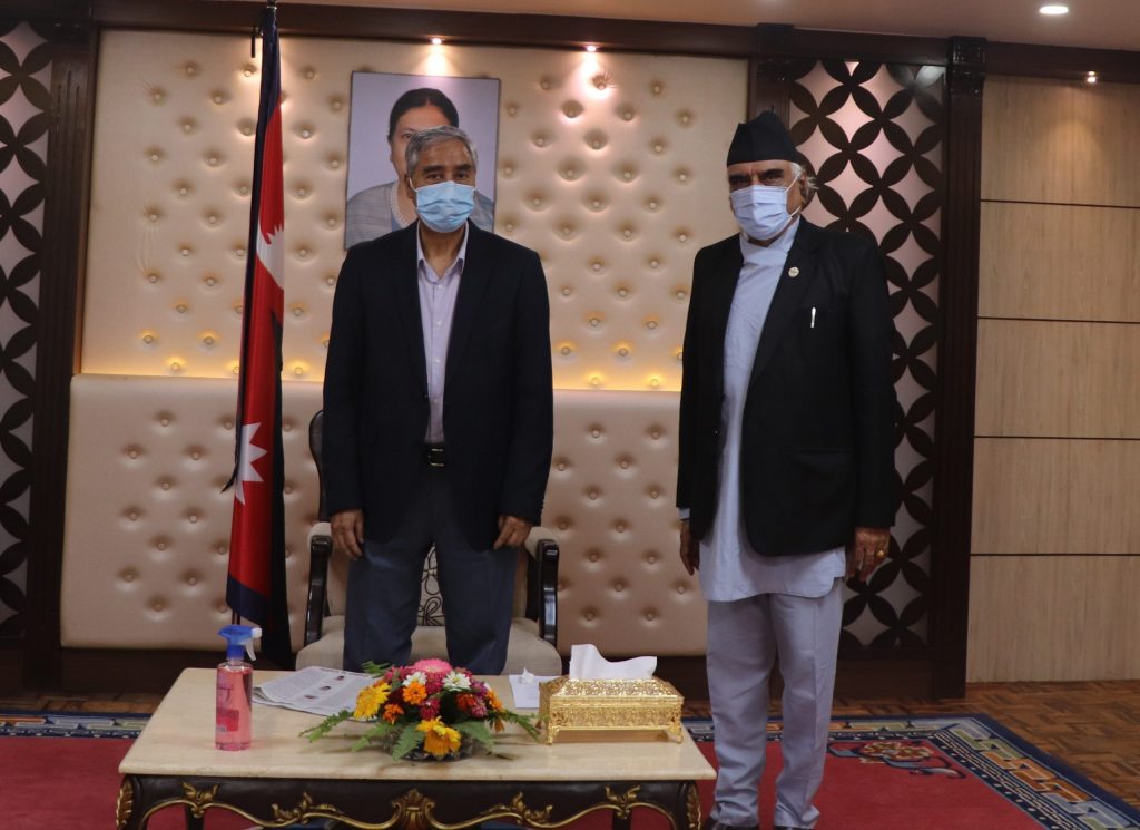 गण्डकीका मुख्यमन्त्री पोखरेलले भेटे प्रधानमन्त्री र अर्थमन्त्री