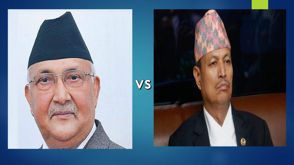 एमालेमा ओली सर्वसम्मत अध्यक्ष नबन्ने, रावलले गरे उम्मेद्वारी घोषणा (१५ बुँदे सहित)