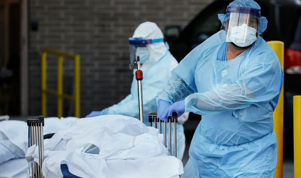 अमेरिकामा कोरोनाबाट ज्यान गुमाउनेको सङ्ख्या दोस्रो विश्वयुद्धको भन्दा धेरै