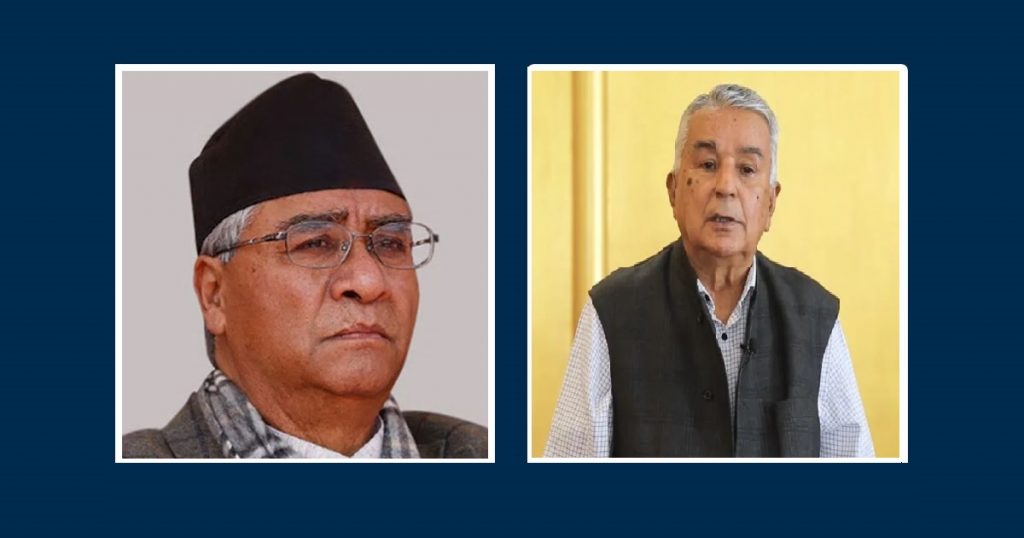 पौडेलको चियापानमा प्रधानमन्त्री देउवा पनि सहभागी