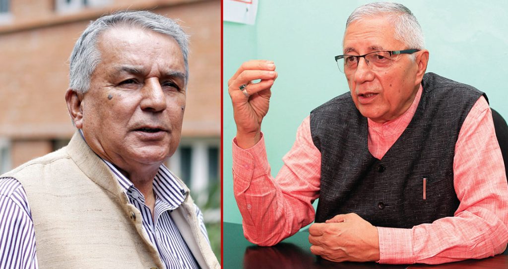 सभापतिमा विजयी हुन बरिष्ठ नेता पौडेलले दिए शेखरलाई शुभकामना