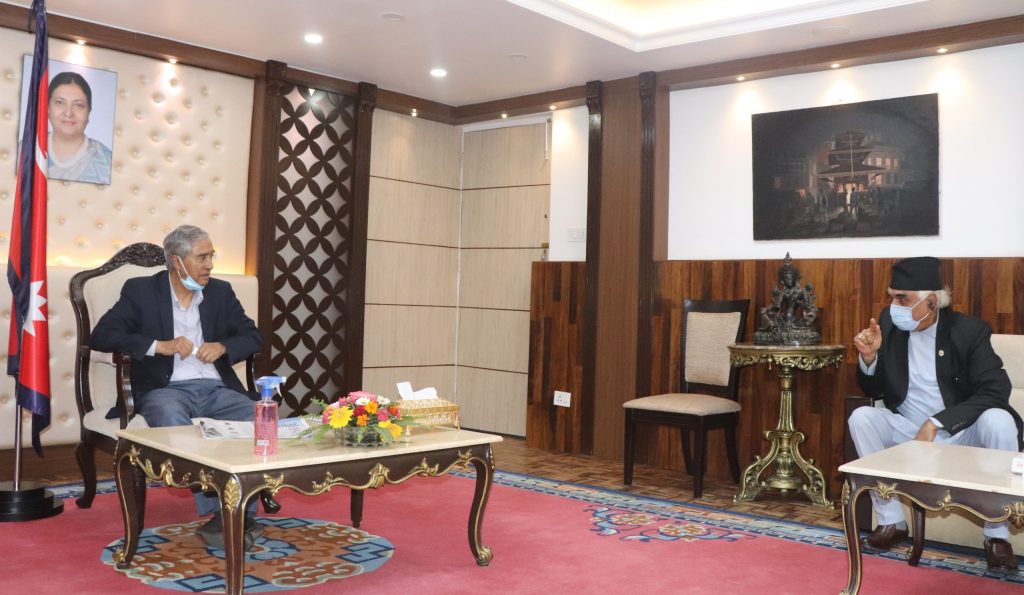 मुख्यमन्त्री पोखरेल र प्रधानमन्त्रीबीच भेटः गण्डकीका लागि थप बजेट माग