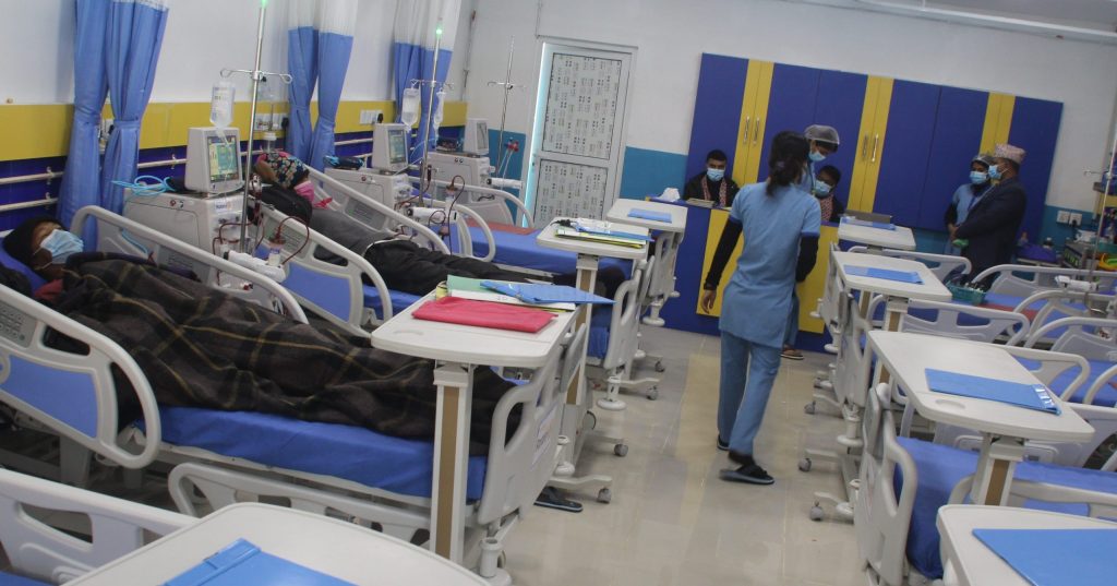 वालिङमा निशुल्क डायलाइसिस सेन्टर सञ्चालन