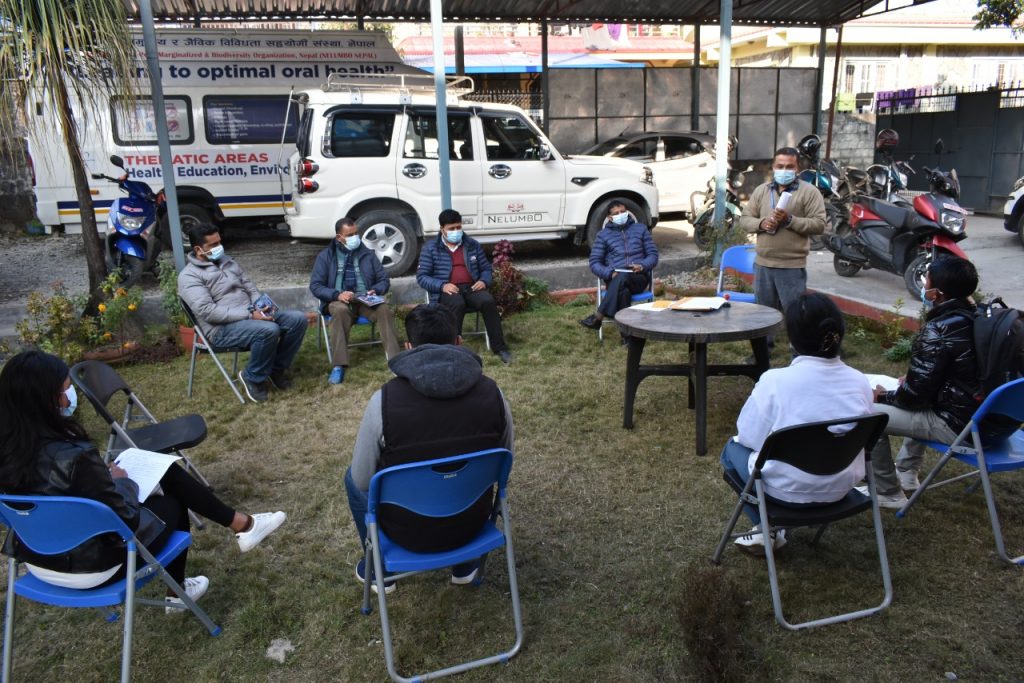 संक्रामक तथा सरुवा रोग अस्पतालका ४ स्वास्थ्यकर्मीलाई नेलम्बोको सहयोग