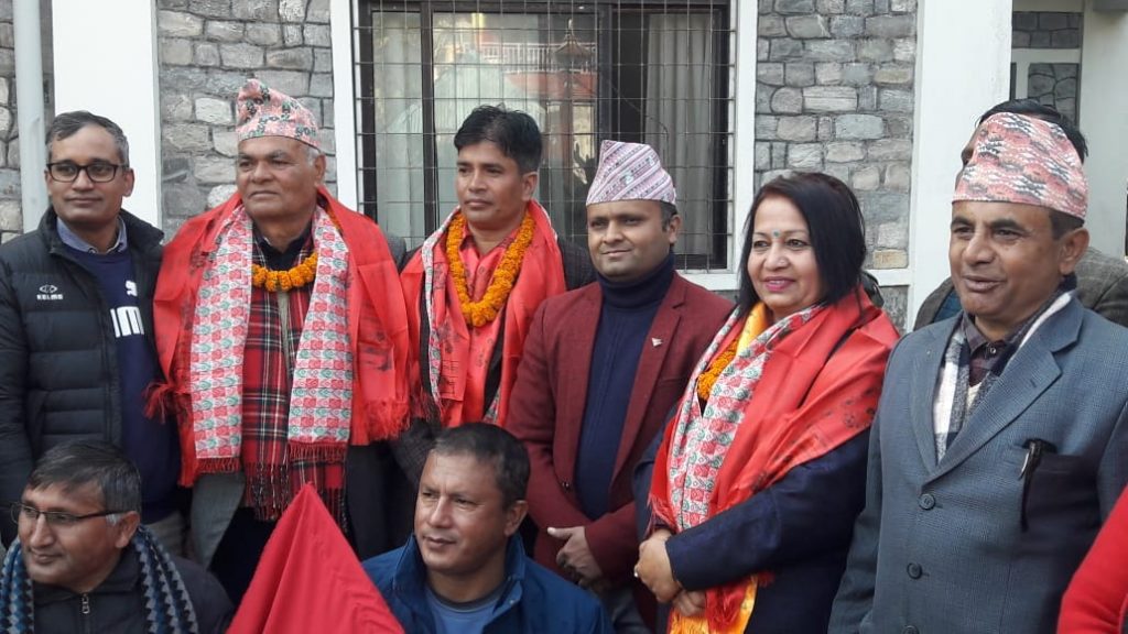 राष्ट्रिय सभा निर्वाचनः गण्डकीबाट एमालेका तीन उम्मेदवारले गरे उम्मेदवारी दर्ता