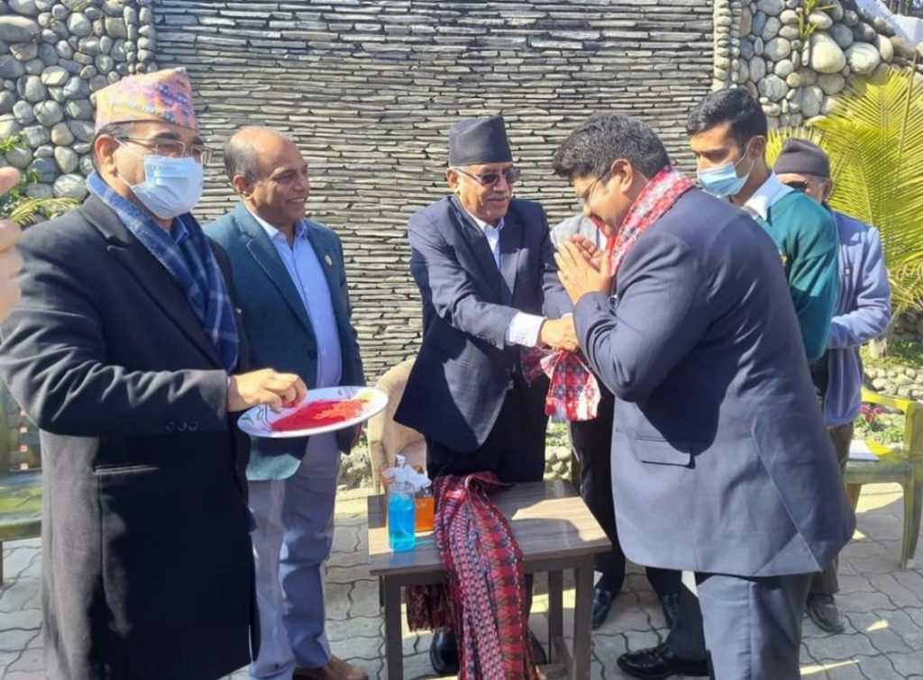 सम्मरीमाई गाउँपालिका अध्यक्ष शुक्ला माओवादी प्रवेश