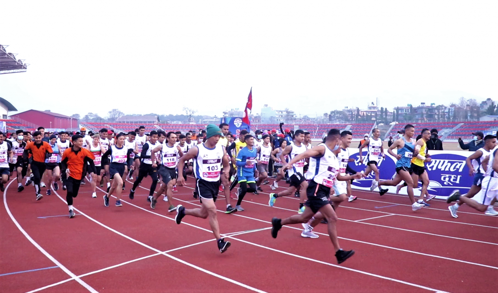 केन्याली धावकलाई पोखरा म्याराथनको उपाधि