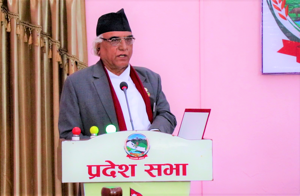 संघीयता सुदृढीकरण गर्न संघ सरकार बाधक : मुख्यमन्त्री पोखरेल