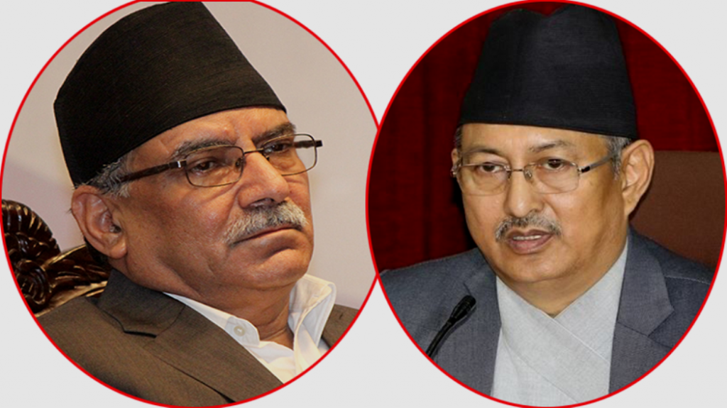 प्रचण्ड र गृहमन्त्री खाँणबीच भेट : यी तीन विषयमा छलफल