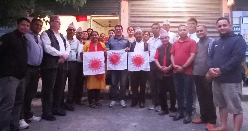 नेकपा एमाले पोखरा १७ वडा कमिटीको चुनाव लक्षित कार्यक्रम तिव्र