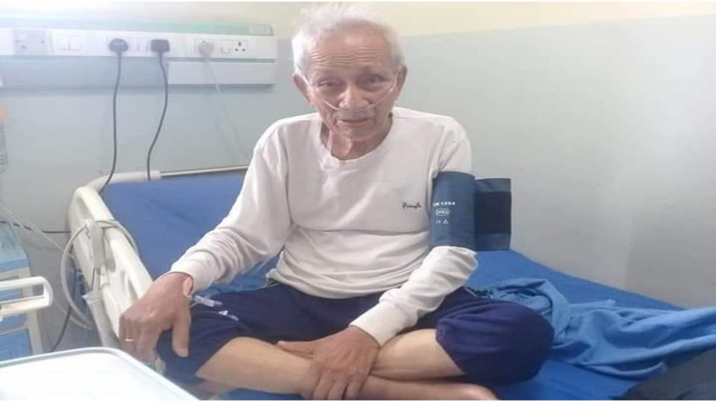 संस्कृतिविद् सत्यमोहन जोशी आइसियूमा