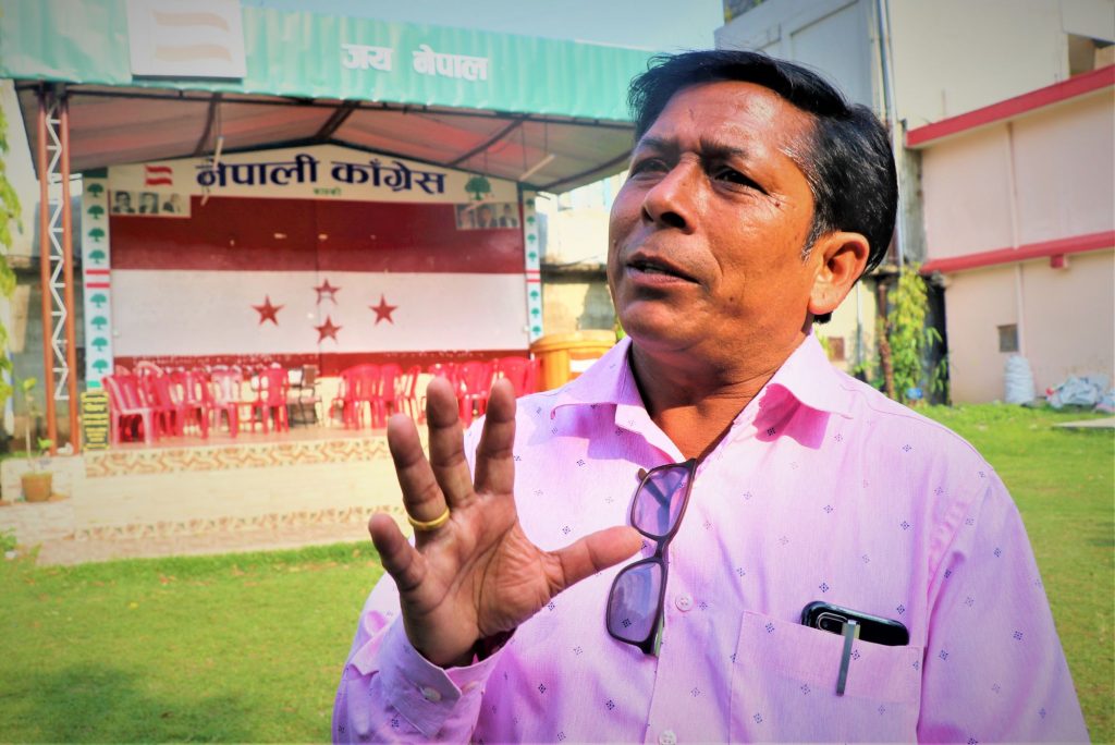 पोखरा-२८ मा कांग्रेसको तर्फबाट वडाध्यक्षमा श्रीकृष्ण लामिछानेको उम्मेदवारी दर्ता