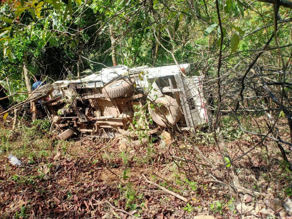 स्याङ्जामा जिप दुर्घटना, ७ महिने नाबालकसहित ५ जनाको ज्यान गुम्यो