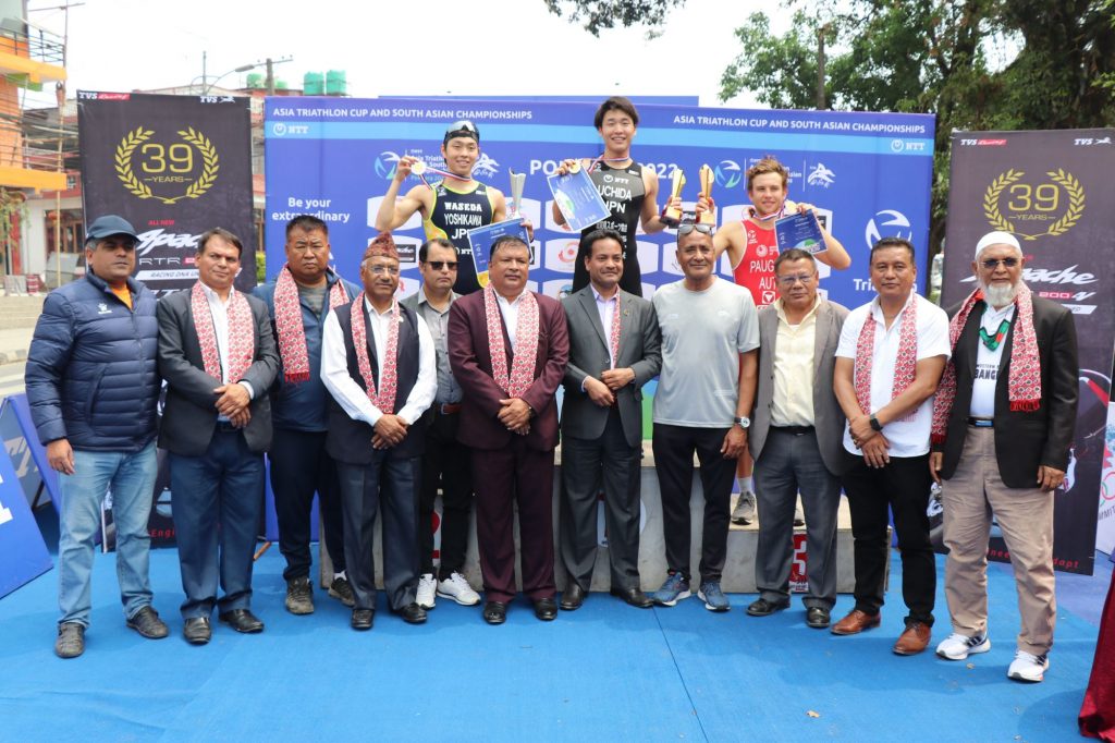 ट्राइथोलन च्याम्पियनसीपको उपाधि जापान र काजकिस्तानलाई