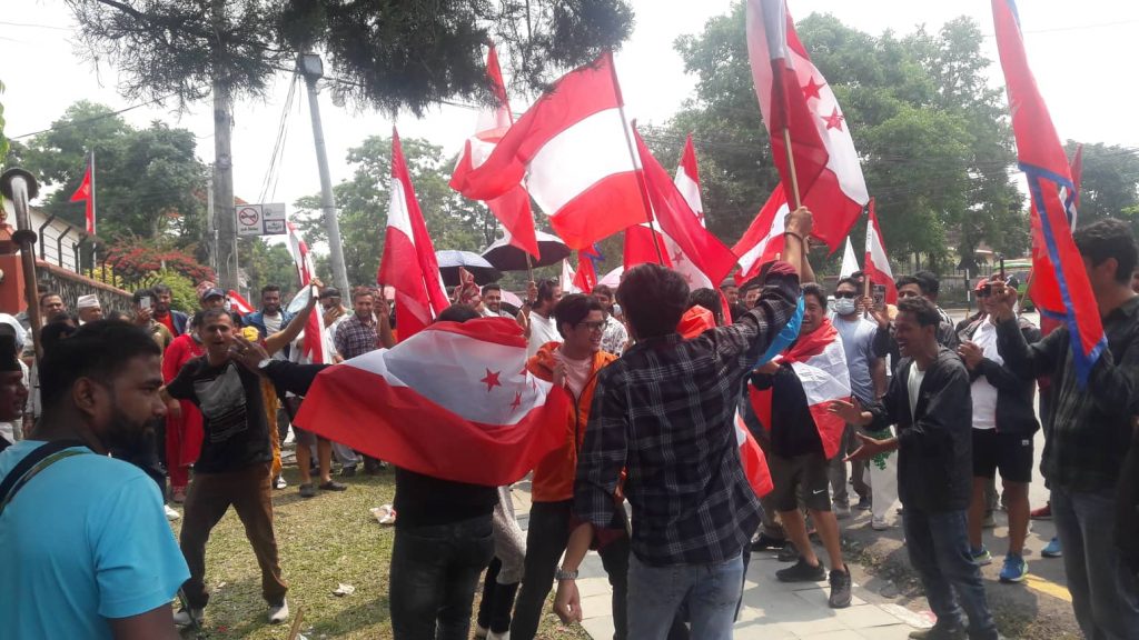 नेपाली कांग्रेसको चुनावी अभियान आजदेखी