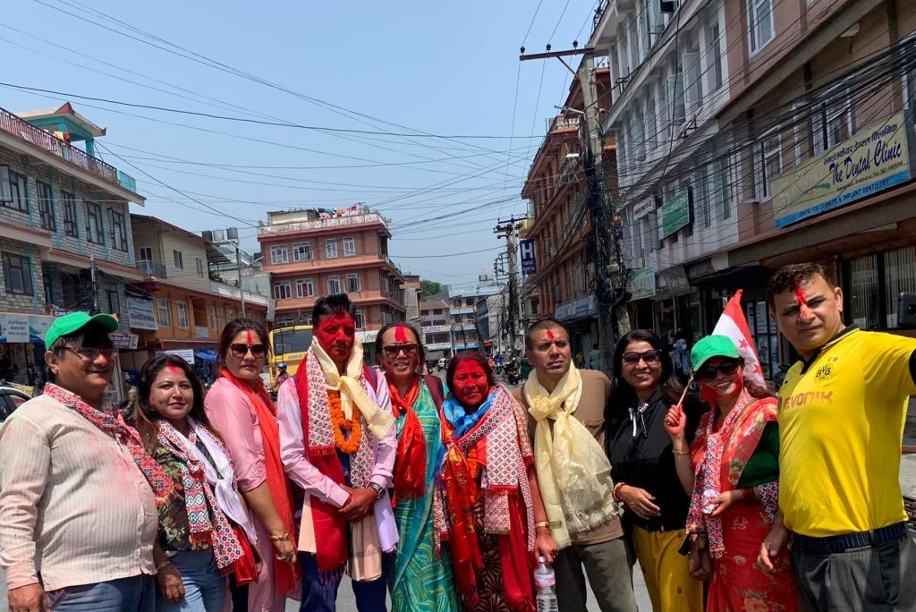 पोखरा ४ मा काँग्रेसको प्यानल नै विजयी