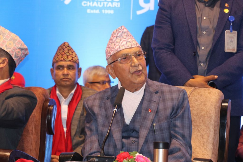 माधव नेपालले अपमान गरेको ओलीको आरोप