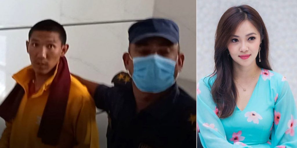 नायिकामाथि‘ब्याड टच’गरेको आरोपमा पक्राउ परेका भिक्षु फुर्वा रिहा