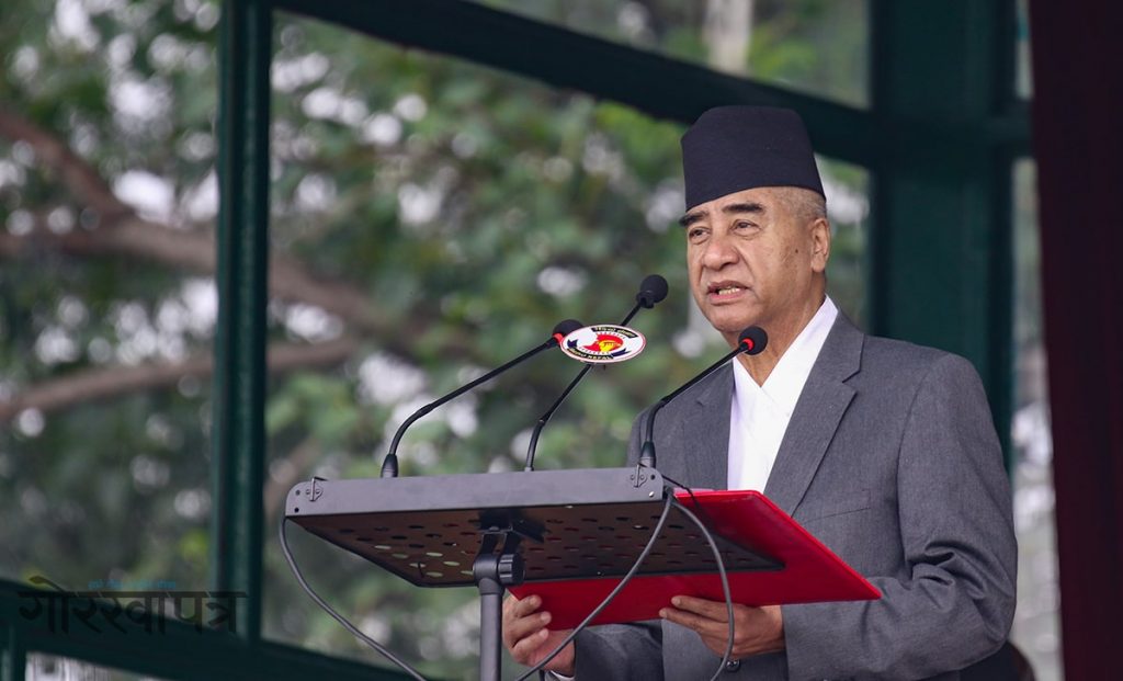 शासन व्यवस्थालाई सुदृढ गर्न प्रतिबद्ध छौँ : प्रधानमन्त्री देउवा