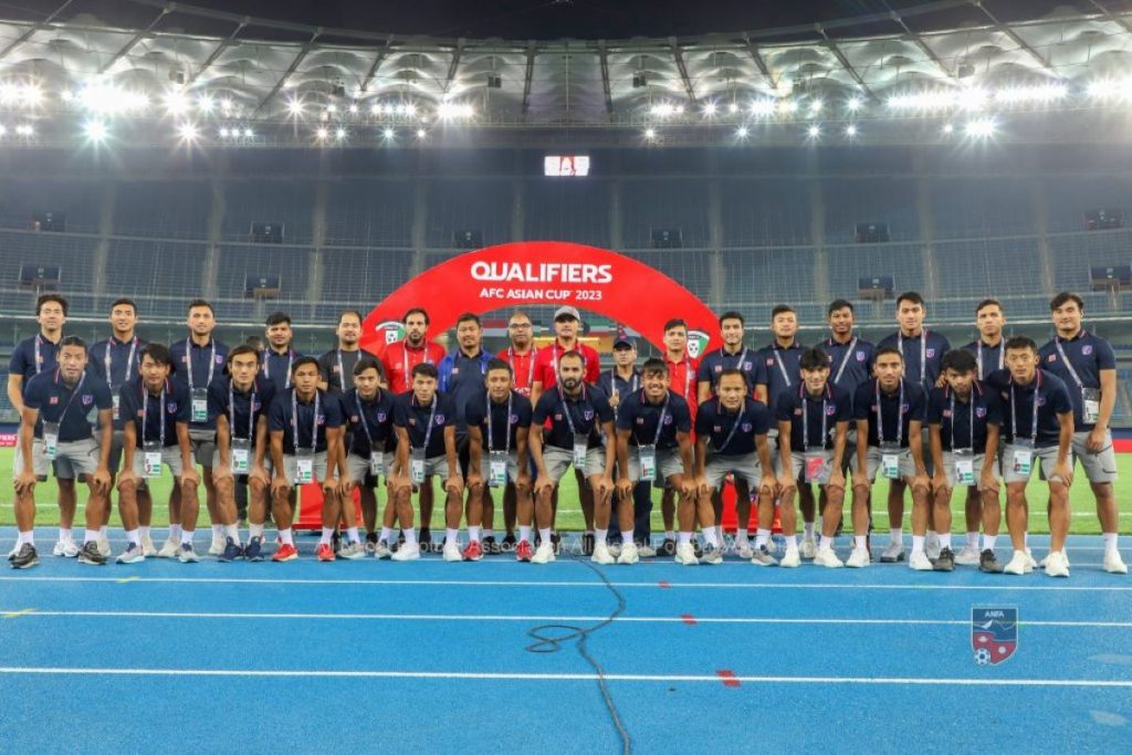 एसियन कप छनोट : नेपालले जोर्डनसँग खेल्दै