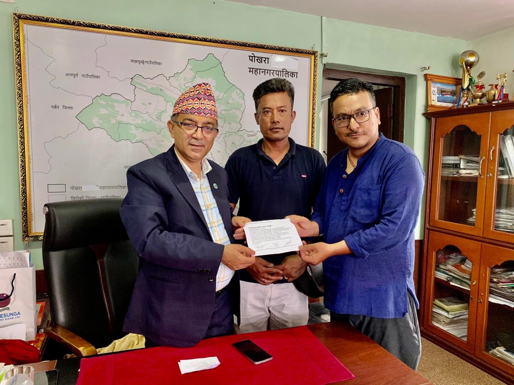 पोखरा ३ पालिखेचोकको फाल्चा बिबाद सहमतिमा टुङ्गियो