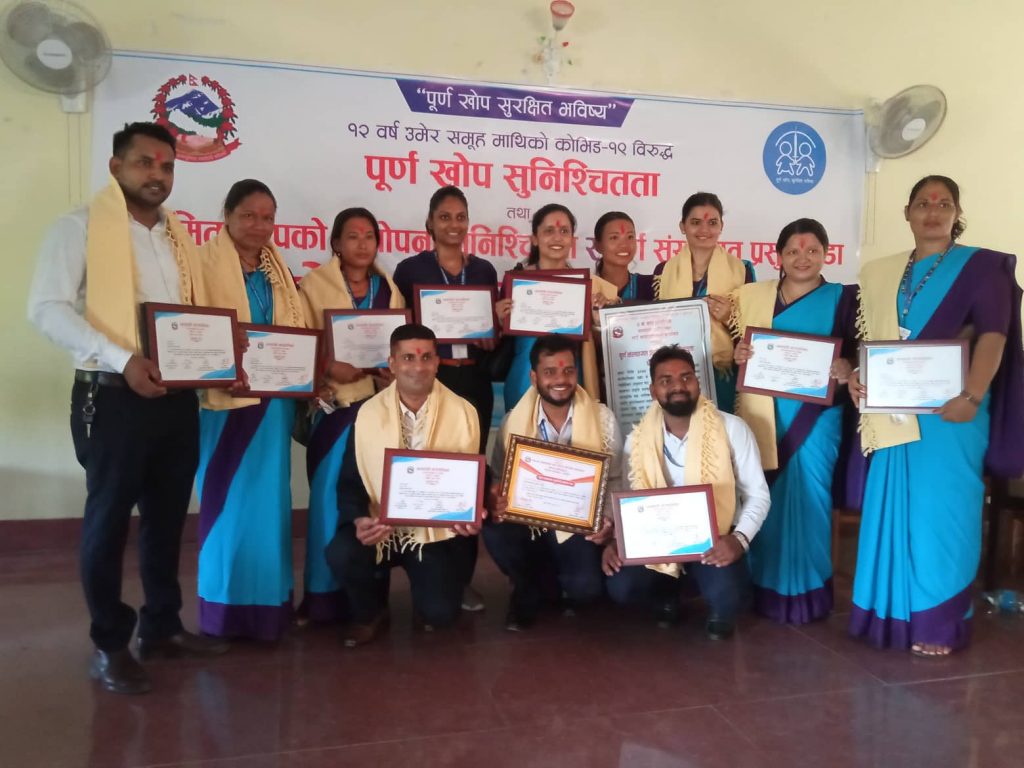 रुपन्देहीको मायादेवी–३ घरमा सुत्केरीमुक्त वडा घोषणा