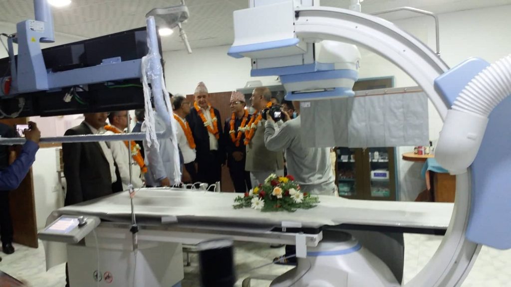 क्षेत्रीय अस्पतालमा क्याथ ल्याव स्थापना, मुटुरोगीलाई अब हेलि प्रयोग गरेर काठमाडौं लैजान नपर्ने