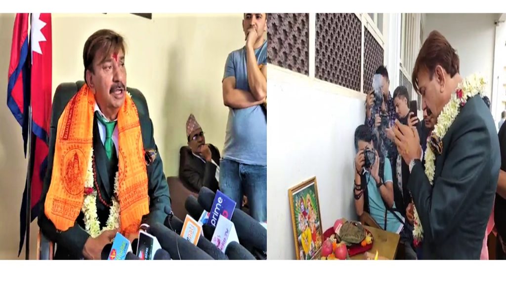 चलचित्र विकास बोर्डका अध्यक्ष भुवन केसीले गरे पदभार ग्रहण