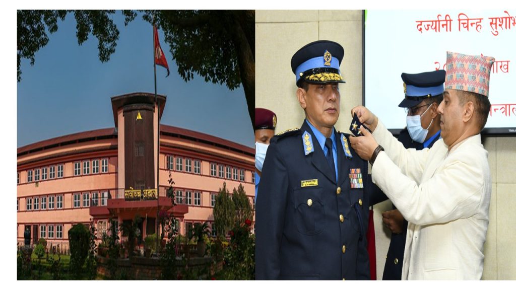 सर्वोच्चद्वारा आईजीपी नियुक्ति सदर