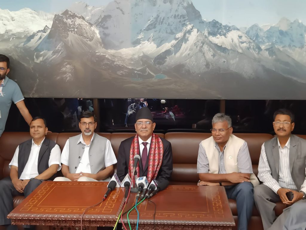 प्रचण्ड भारत प्रस्थान