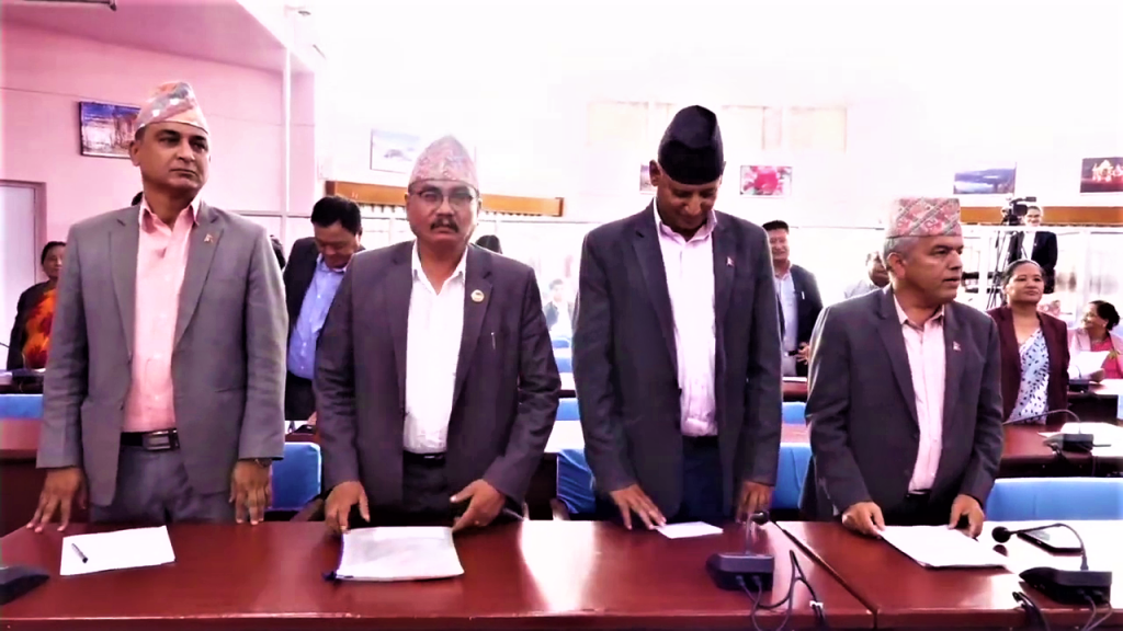 गण्डकी प्रदेश सभामा एमालेको अवरोध, बजेट छलफल रोकियो