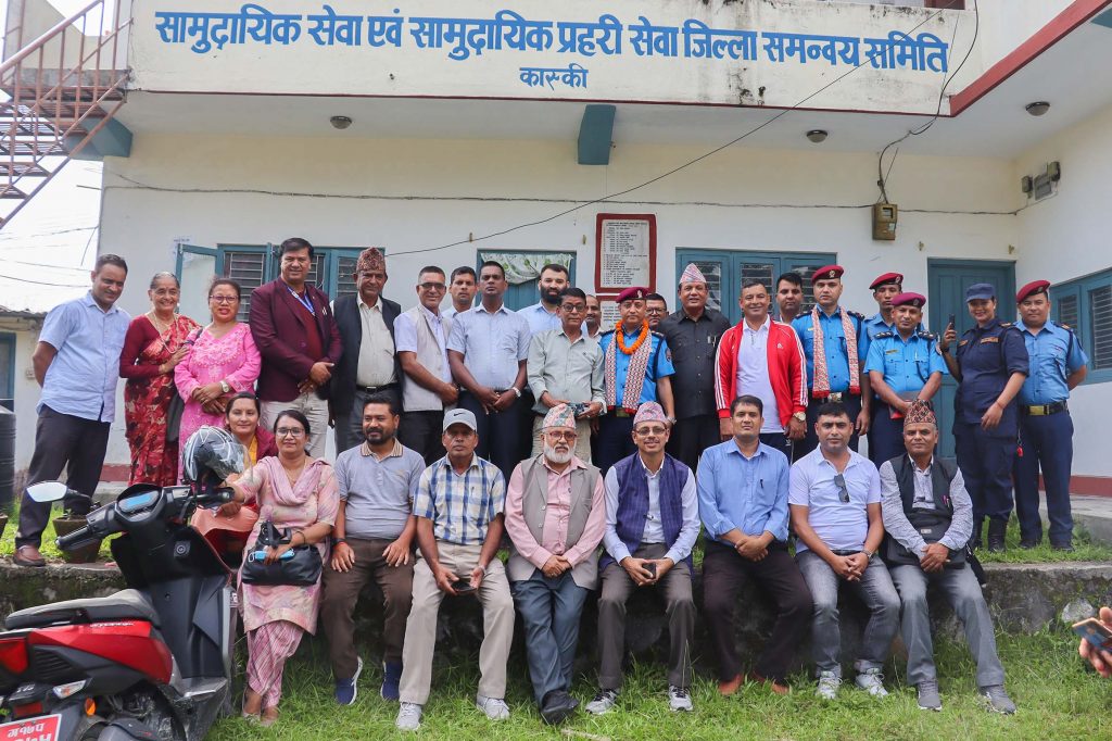शान्ति सुरक्षा कायम गर्न दिनरात नभनी काम गर्छु : कास्की प्रहरी प्रमुख केसी