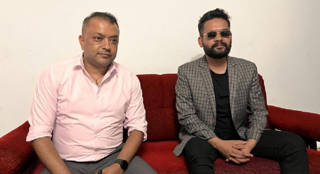 कांग्रेस महामन्त्री गगन र काठमाडौका मेयर बालेनबीच भेटवार्ता