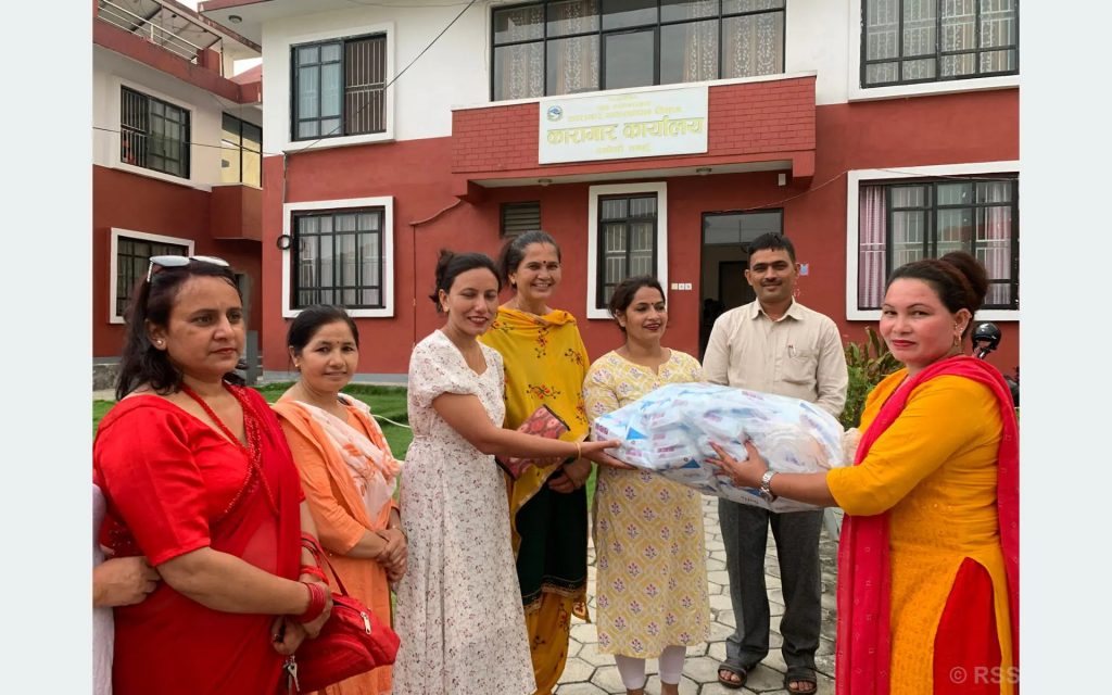 महिला कैदीबन्दीलाई सेनेटरी प्याड