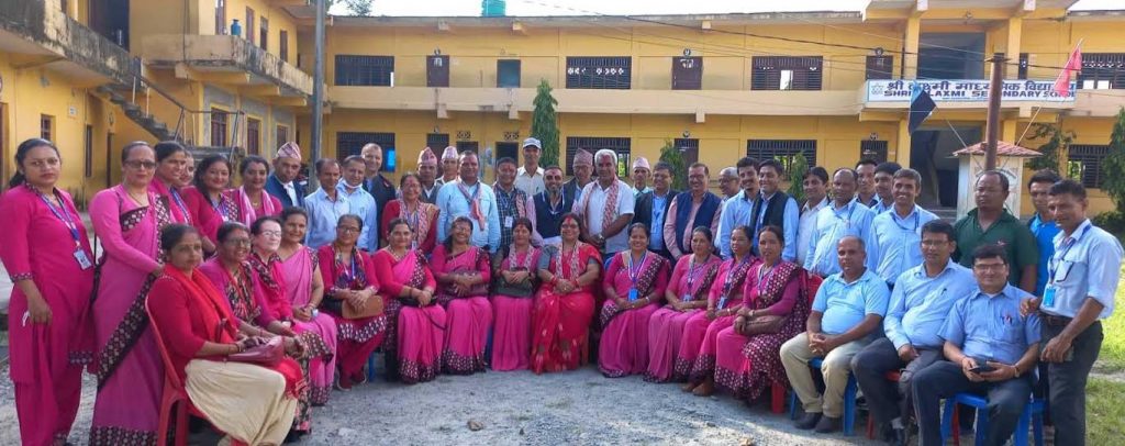 लक्ष्मी मा.वि मा अभिभावक भेला सम्पन्न