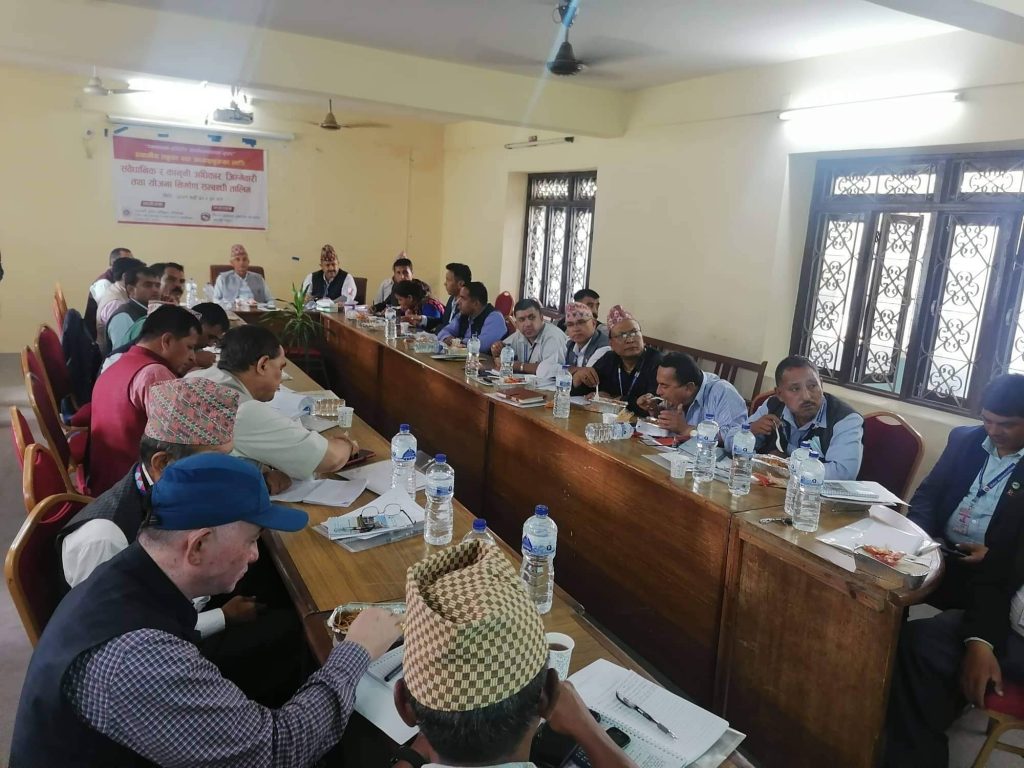 जिसस कास्कीको समन्वयमा वडाध्यक्षहरुलाई तालिम