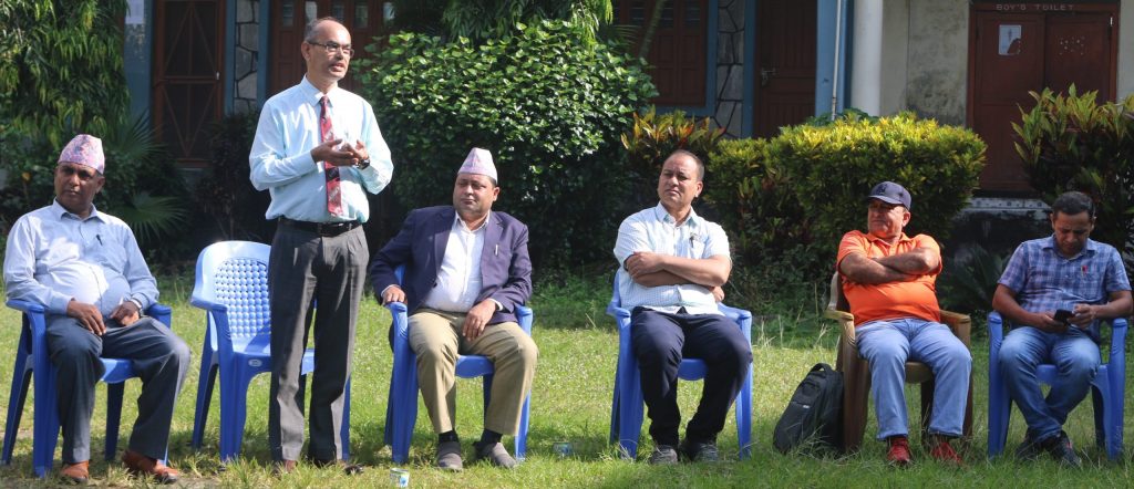 जनप्रिय क्याम्पसमा शुभकामना आदनप्रदान