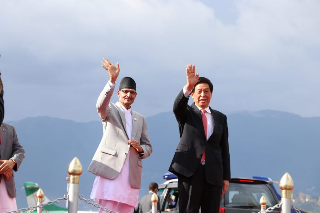 आज स्वदेश फर्किँदै चिनियाँ नेता ली चान्सु