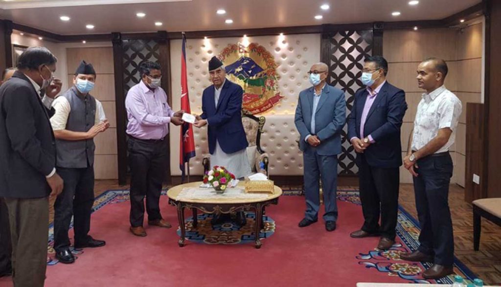 नेकपा विप्लवको पार्टी परित्याग गरेर कांग्रेसमा प्रवेश