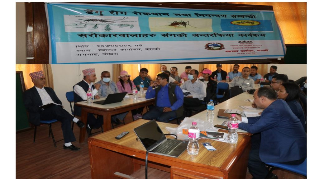 गण्डकीमा ६०४ जनामा डेंगु, मनाङमा पनि भेटिए डेंगुका बिरामी