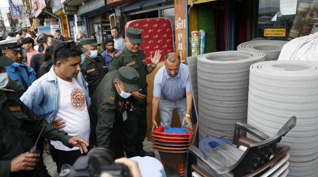 भोलि काठमाडौंमा फुटपाथ व्यवसायीले प्रदर्शन गर्ने