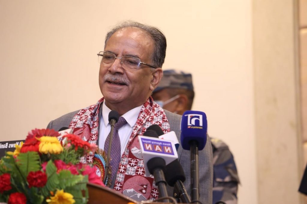 चुनावमा जनताले देशको चाबी माओवादीलाई सुम्पिने प्रचण्डको विश्वास