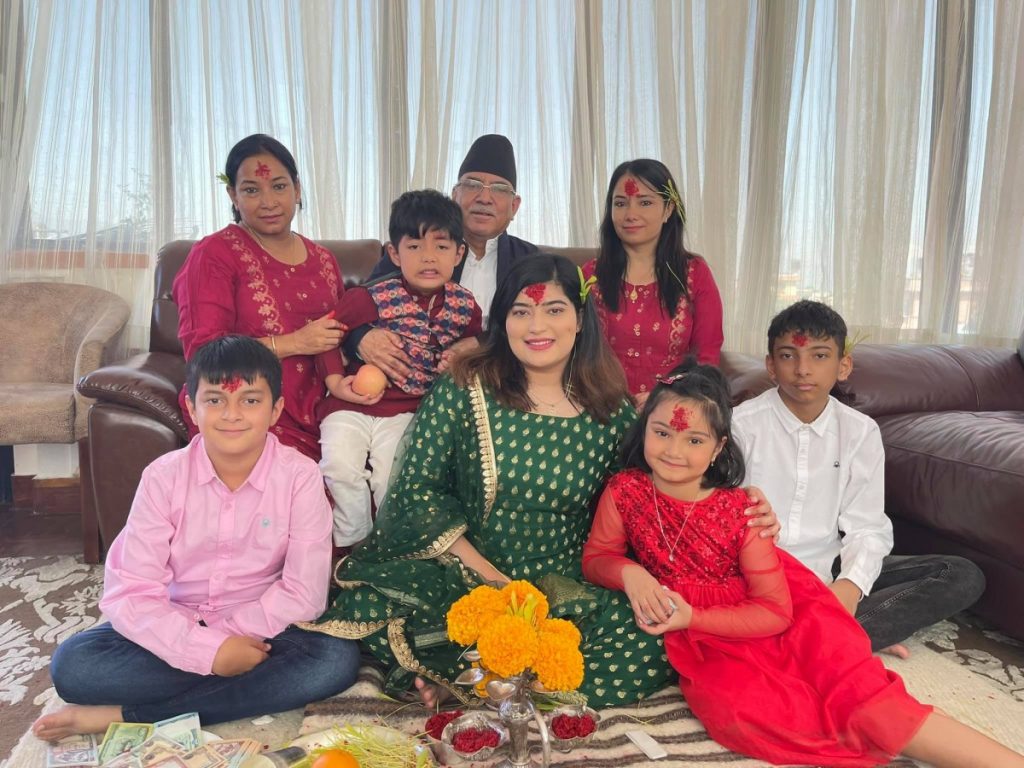 प्रचण्ड नयाँ घरमा सरे