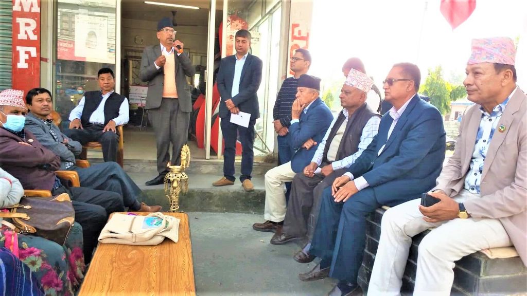 कास्की-२ मा गठबन्धनका उम्मेदवारले भने, ‘विकाश र समृद्धिका लागि हाम्रो उम्मेदवारी’