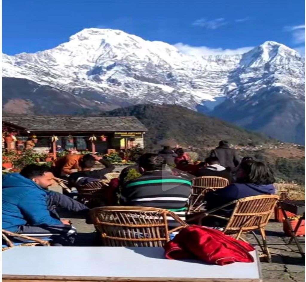 घान्द्रुकमा पर्यटकको चहलपहल बढ्यो