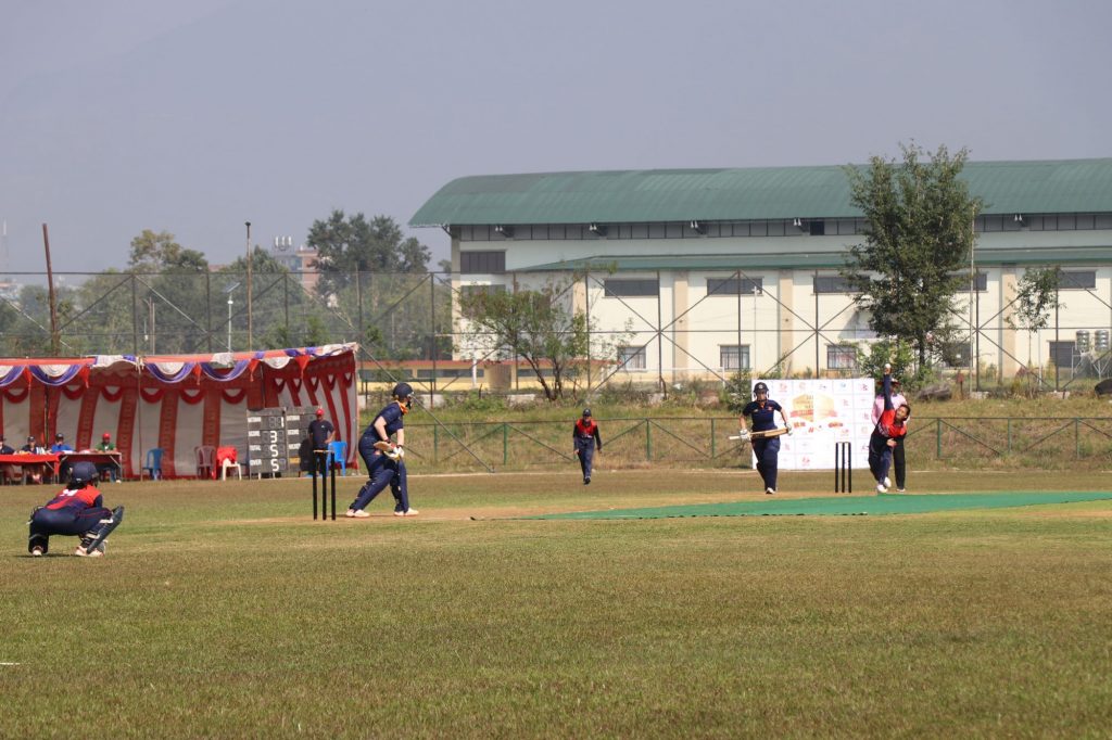 एमसीसीविरुद्धको खेलमा क्यान–११ ले २ विकेटको जित निकाल्यो