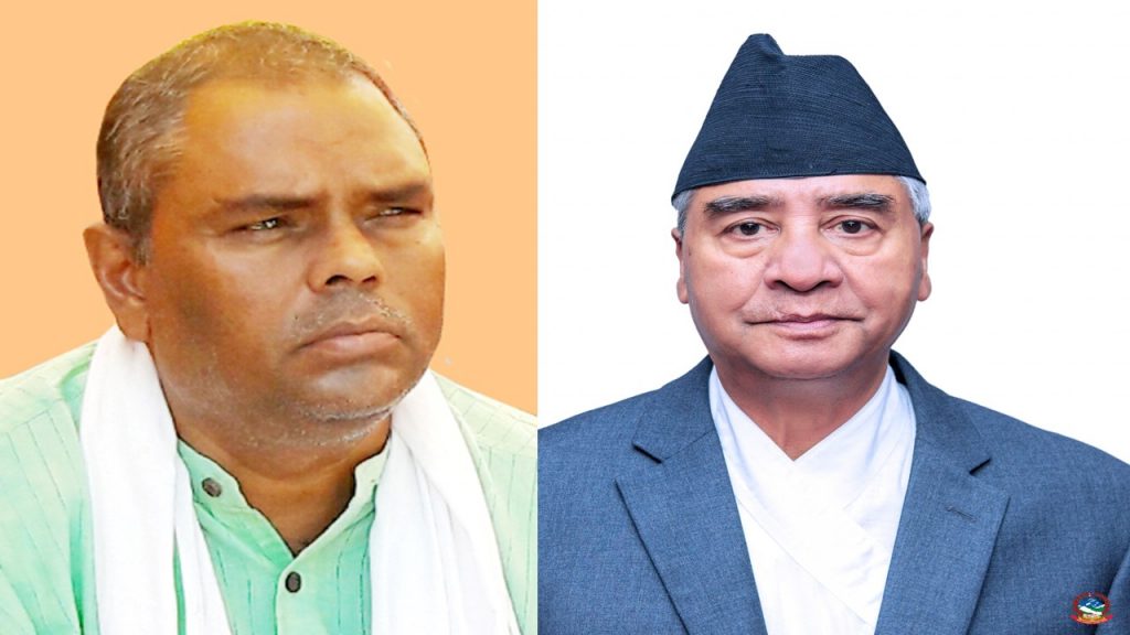 उपेन्द्रलाई एमालेसंग जानबाट रोक्न के गर्दैँछन् देउवा