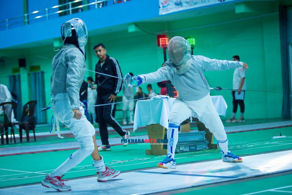 नवौं राष्ट्रिय खेलकुद : आजदेखि फेन्सिङ शुरु