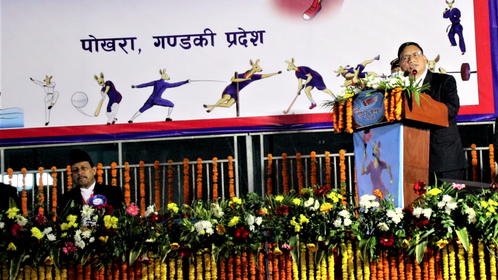 भव्य समारोहका बीच नवौं राष्ट्रिय खेलकुद उद्घाटन (भिडियोसहित)